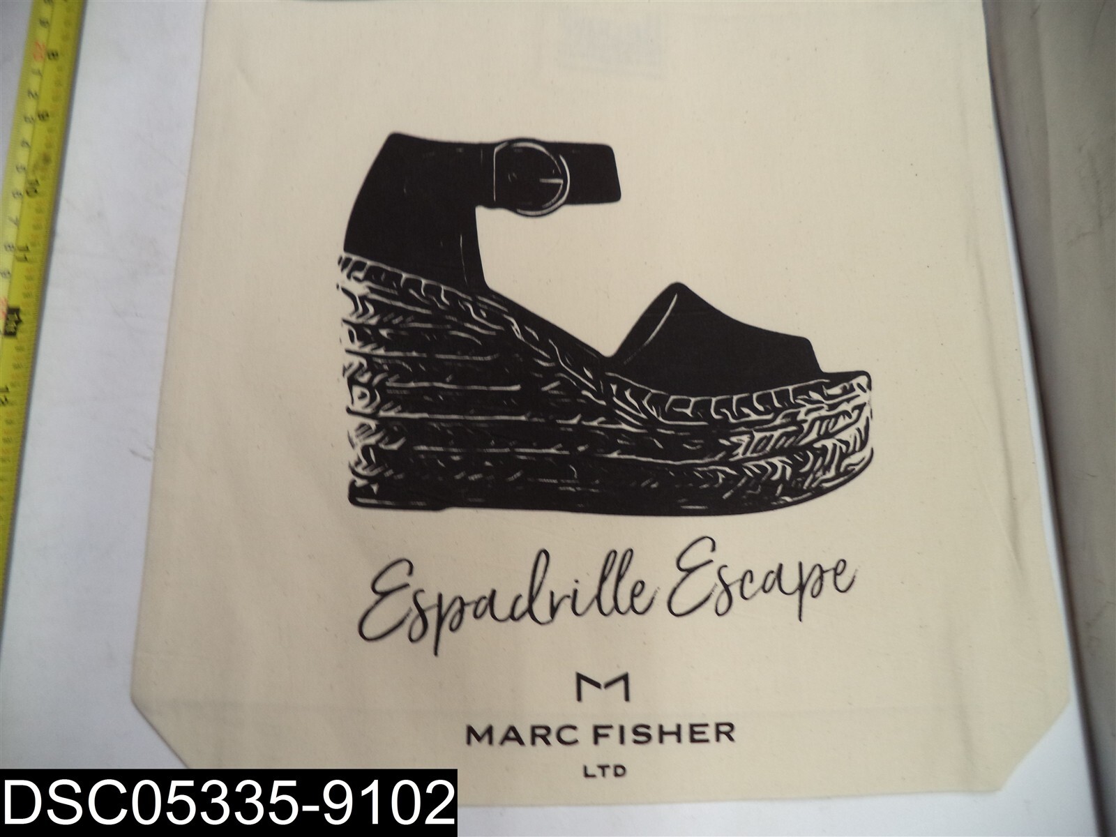 QTY=60(6 pks x 10) Espadrille Escape Shoe Bag 12″ X 14″ X 2-1/2″