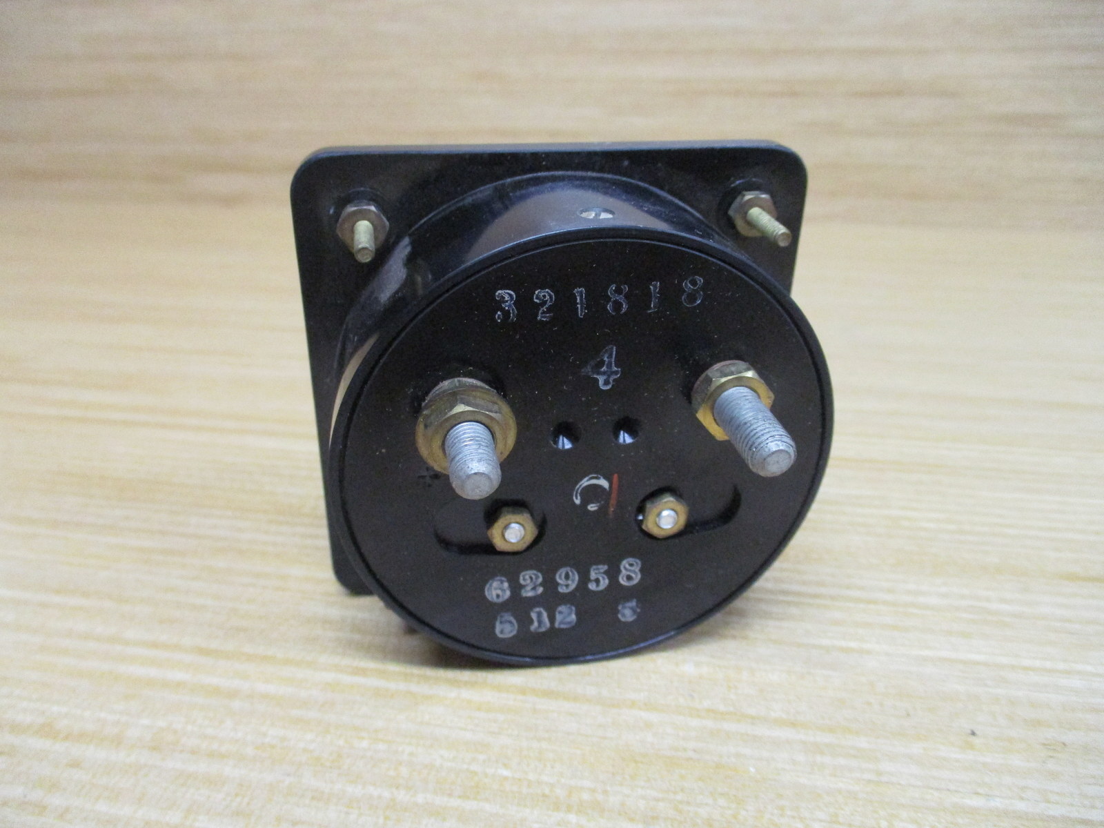 Triplett 337-S DC 50-0-50 MA Panel Meter 337S