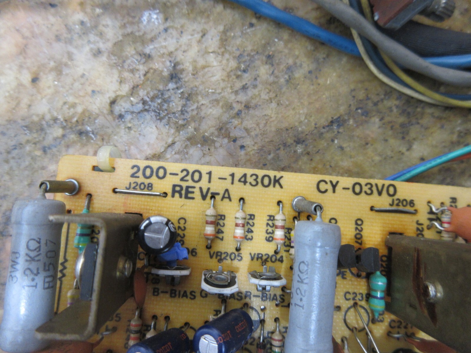 KRISTEL CIRCUIT BOARD 200-101-8481 REV-A 200-201-1430K CY-03V0