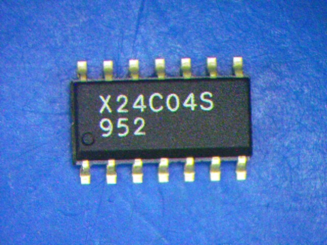 XICOR X24C04S14 Qty of 13 per Lot SERIAL CLOCK SMT SOIC14