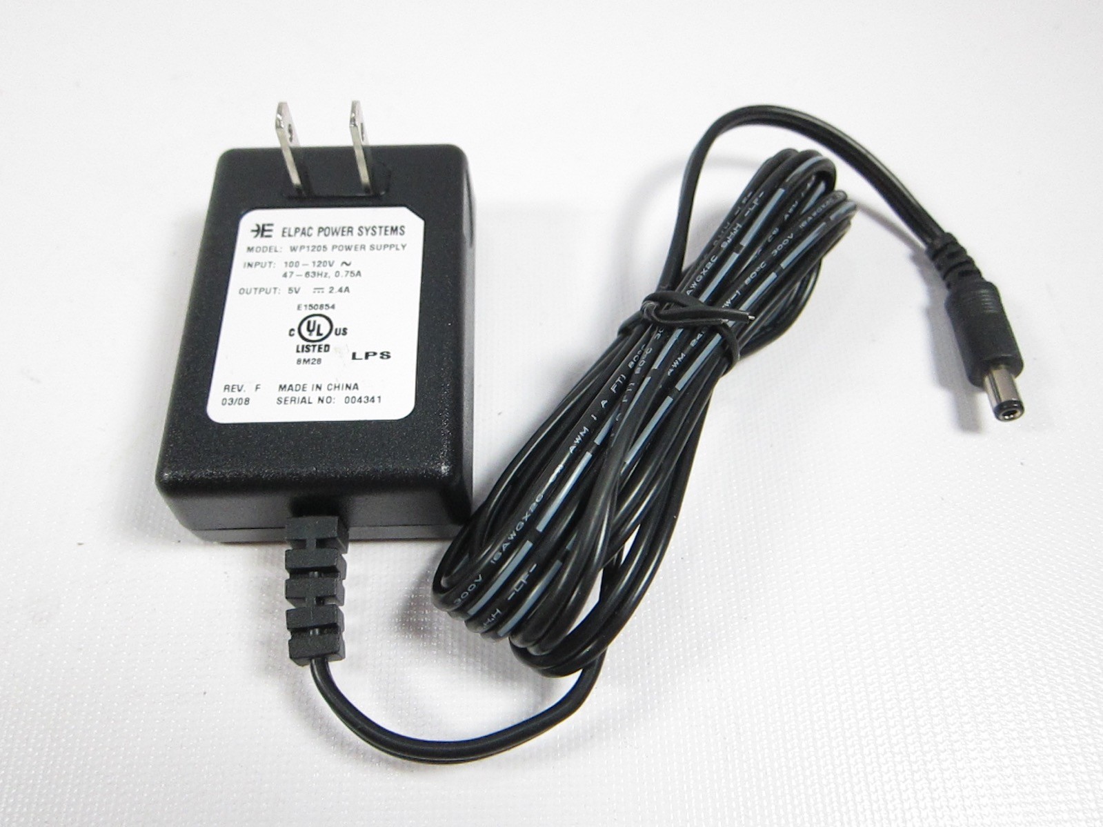 New Elpac WP1205 Power Supply 120V