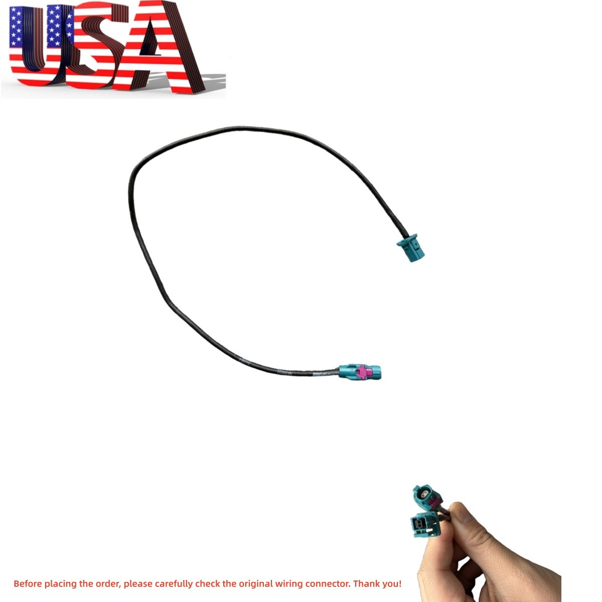 1PC Cable Harness 1000Mbit Rate FOR 0.5m MATEnet 9-2302454-9 to H-MTD Ethernet