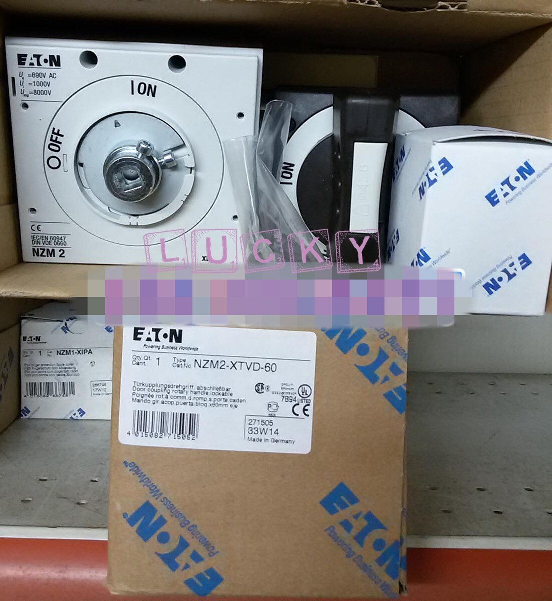 1PC Rotary Handle In Box Brand New NZM2-XTVD-60 NZM2XTVD60