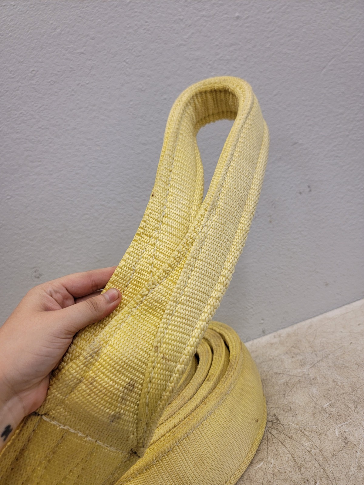 Stren-Flex Eef-4-904-20 Synthetic Web Sling, Type 3, 20 Ft L, 4 In W, Nylon,
