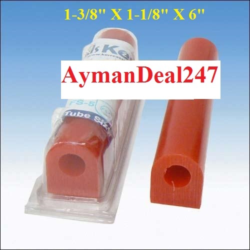 Kerr Wax Ring Tube RED Flat Side Carvable Jewelry Ring Lost Wax Casting (FS-5)
