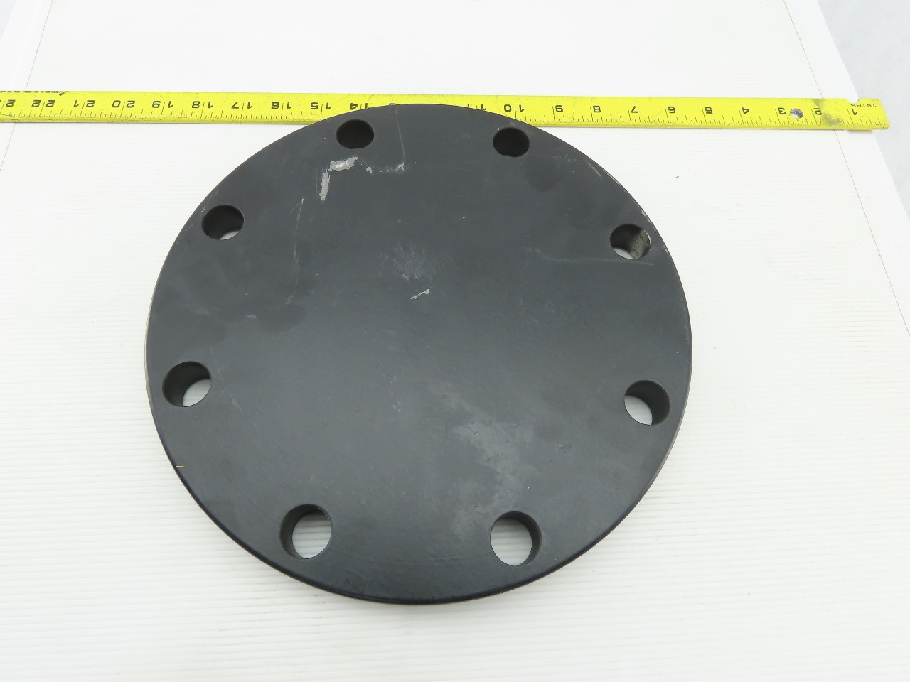 8 Bolt Low-Pressure Steel Unthreaded Pipe Flange Cap Pipe Size 6″
