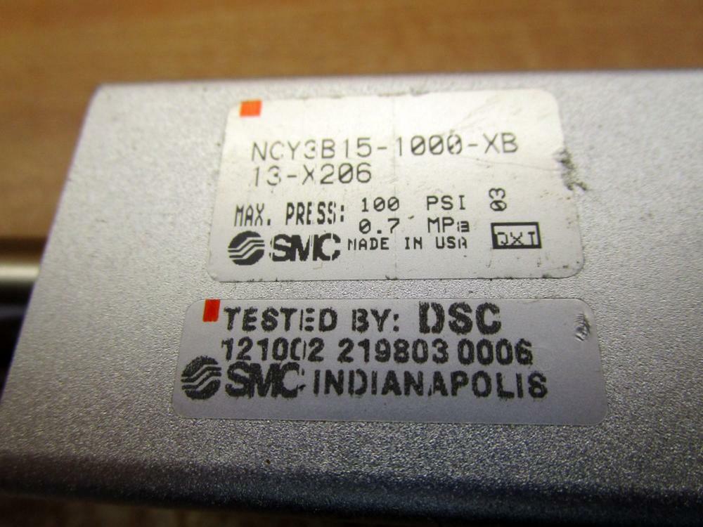 SMC NCY3B15-1000-XB13-X206 Cylinder NCY3B151000XB13X206