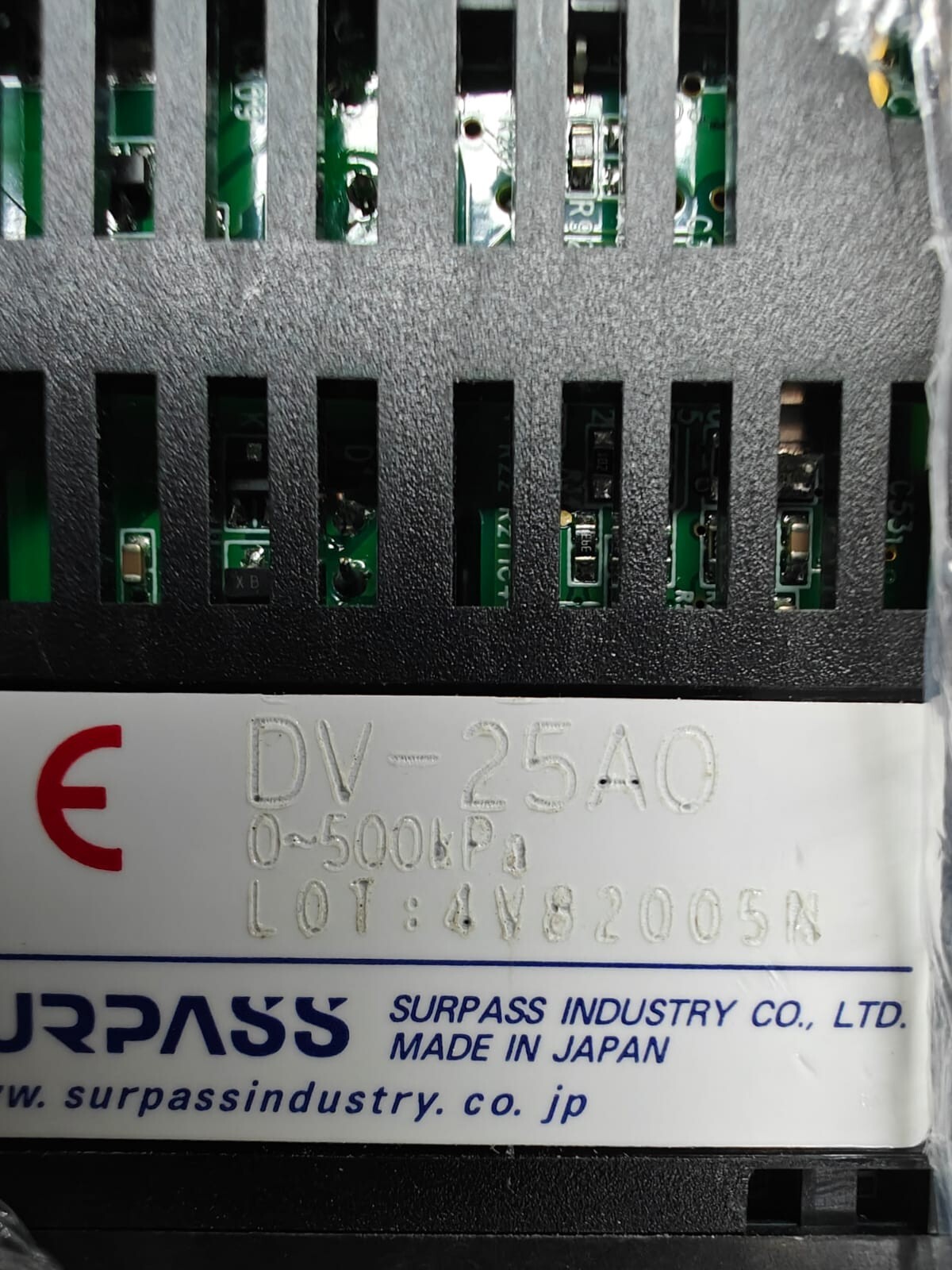 SURPASS INDUSTRY DV-25A0 0~500kPa