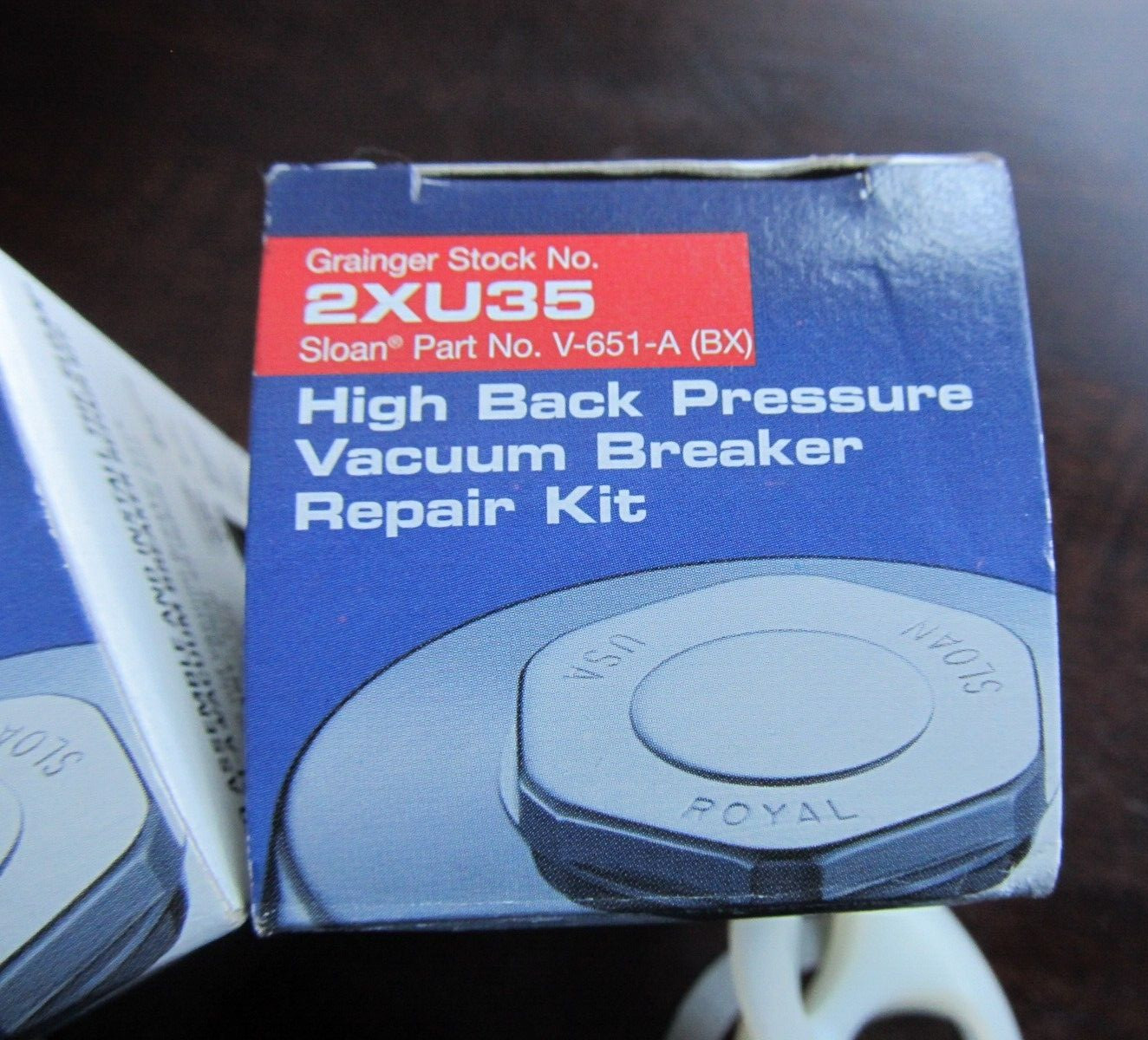 “LOT OF 3” NEW Sloan 2XU35 High Back Pressure Vacuum Breaker Repair Kits