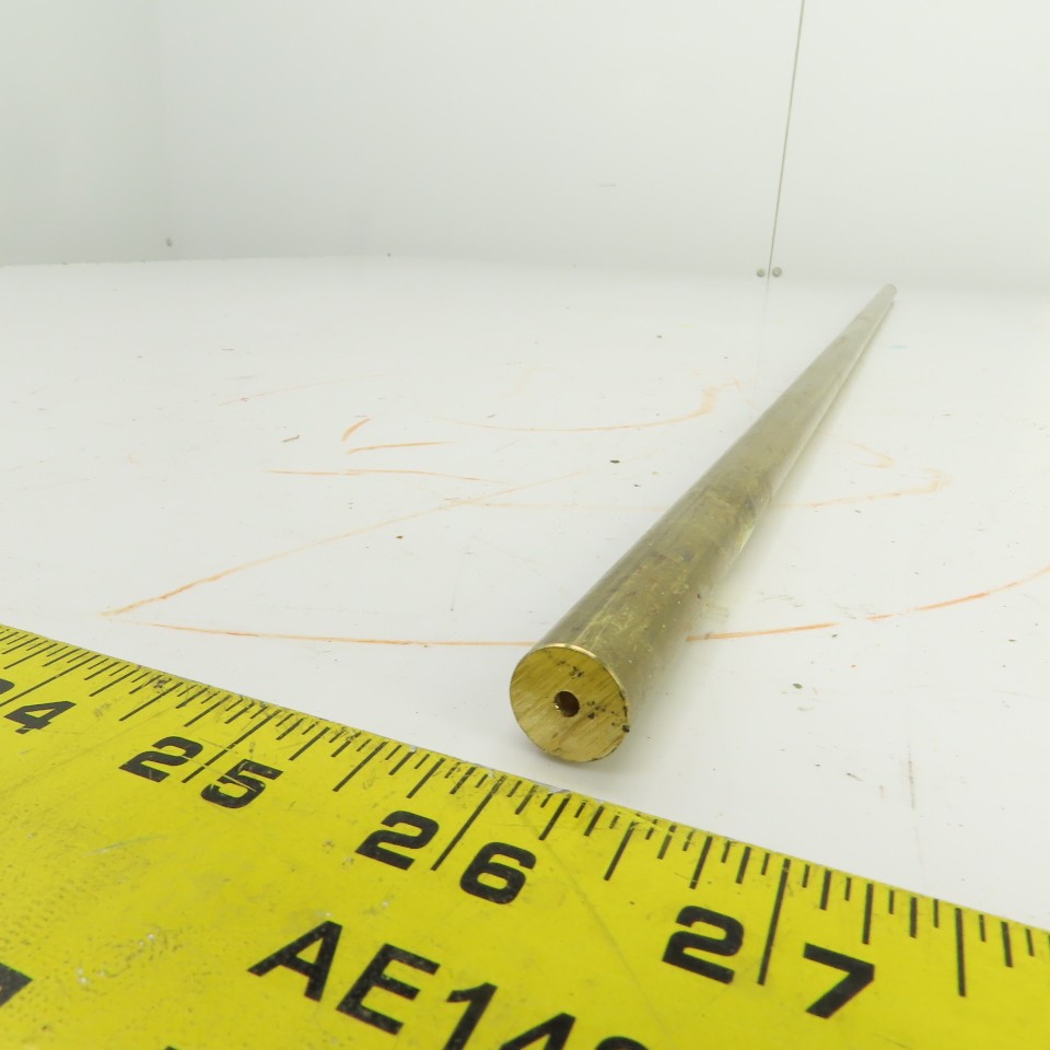 1/2″ Solid Brass Round Bar Stock 29-1/2″ OAL
