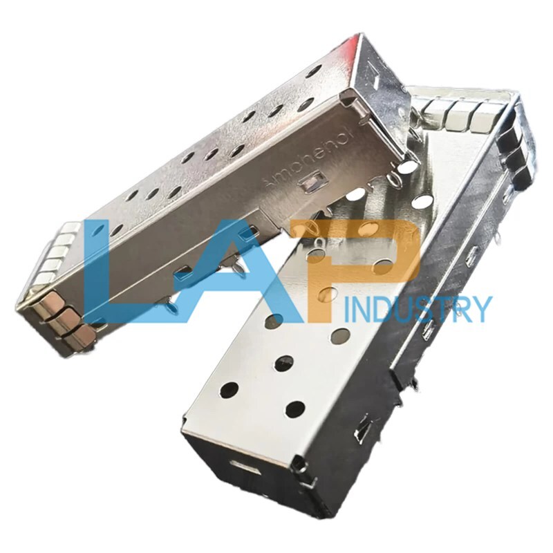 QTY:100 1X1 Single Port SFP+ CAGE Crimp Terminal Replacement U77A1619200 Cage