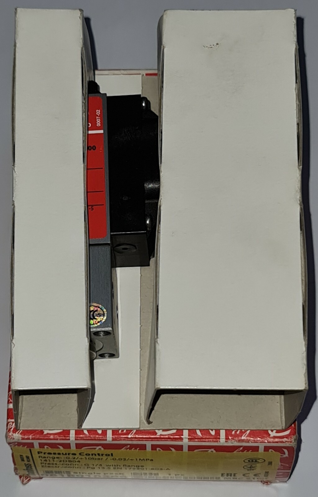 DANFOSS PRESSURE CONTROL MBC 5100 NO.:061B010266 RANGE: -0.2/+10 BAR 3960