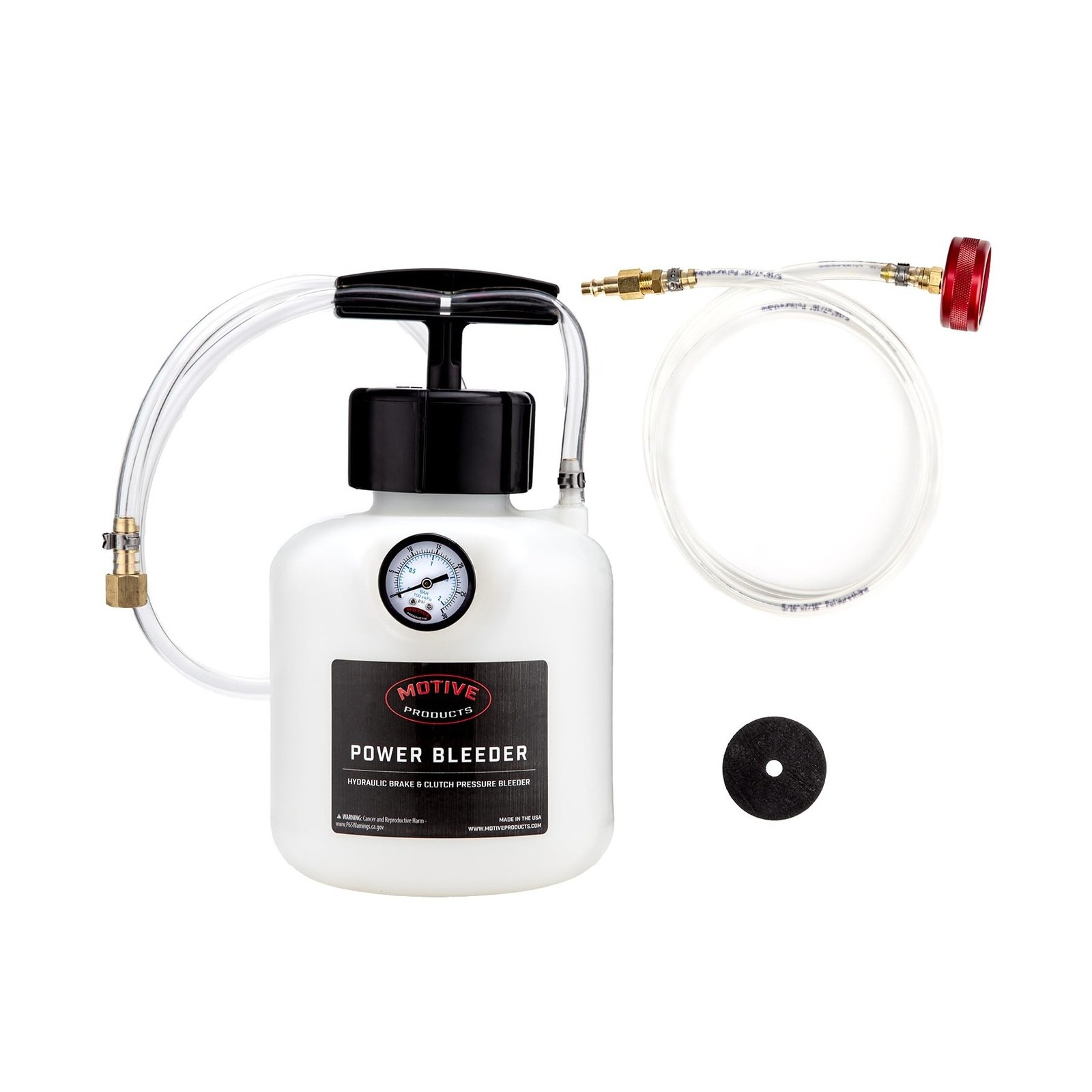 Motive Products 0109 Black Label European Power Bleeder 2-Quart Tank with Hos…