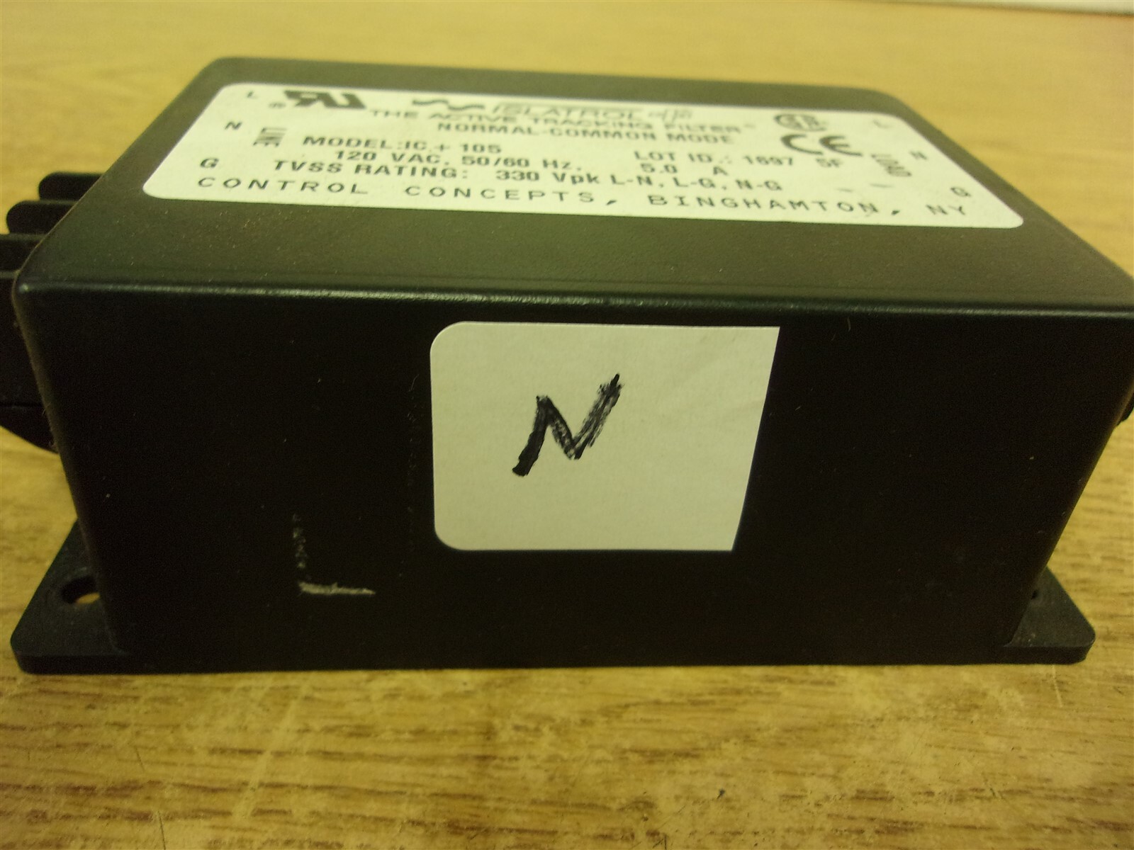 Control Concepts Isatrol ICT105 Active Tracking Filter “N” *FREE SHIPPING*