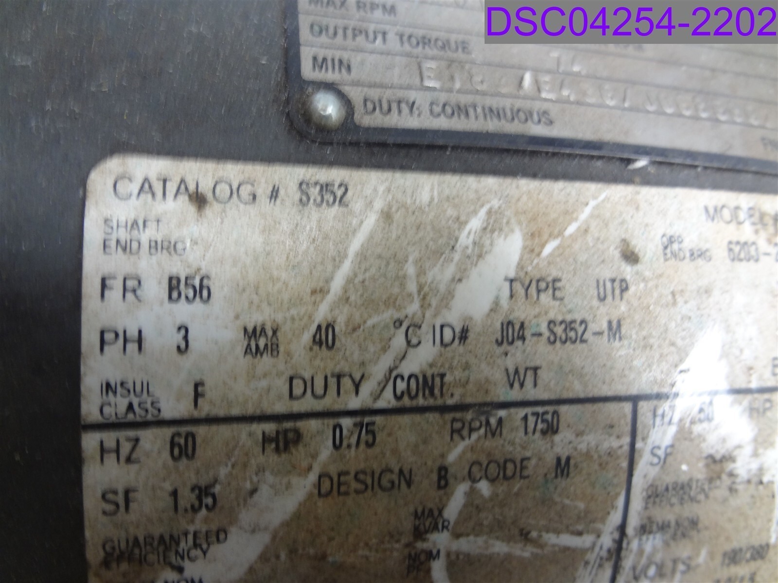 Used Emerson Syncrogear Module P/N E436/J06868562N S352