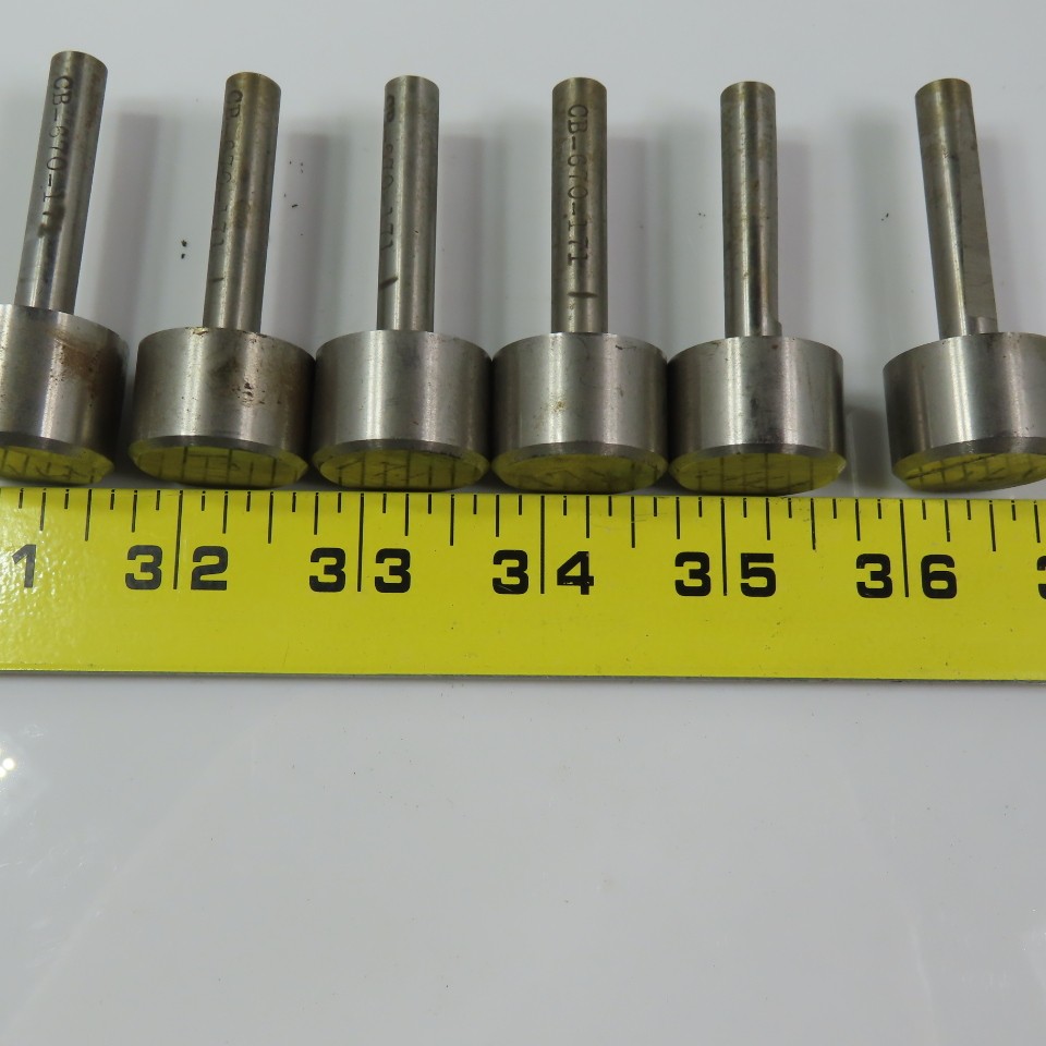 Carbon Steel Counter Bore Pilot 61/64″ x 5/16 Lot of 6