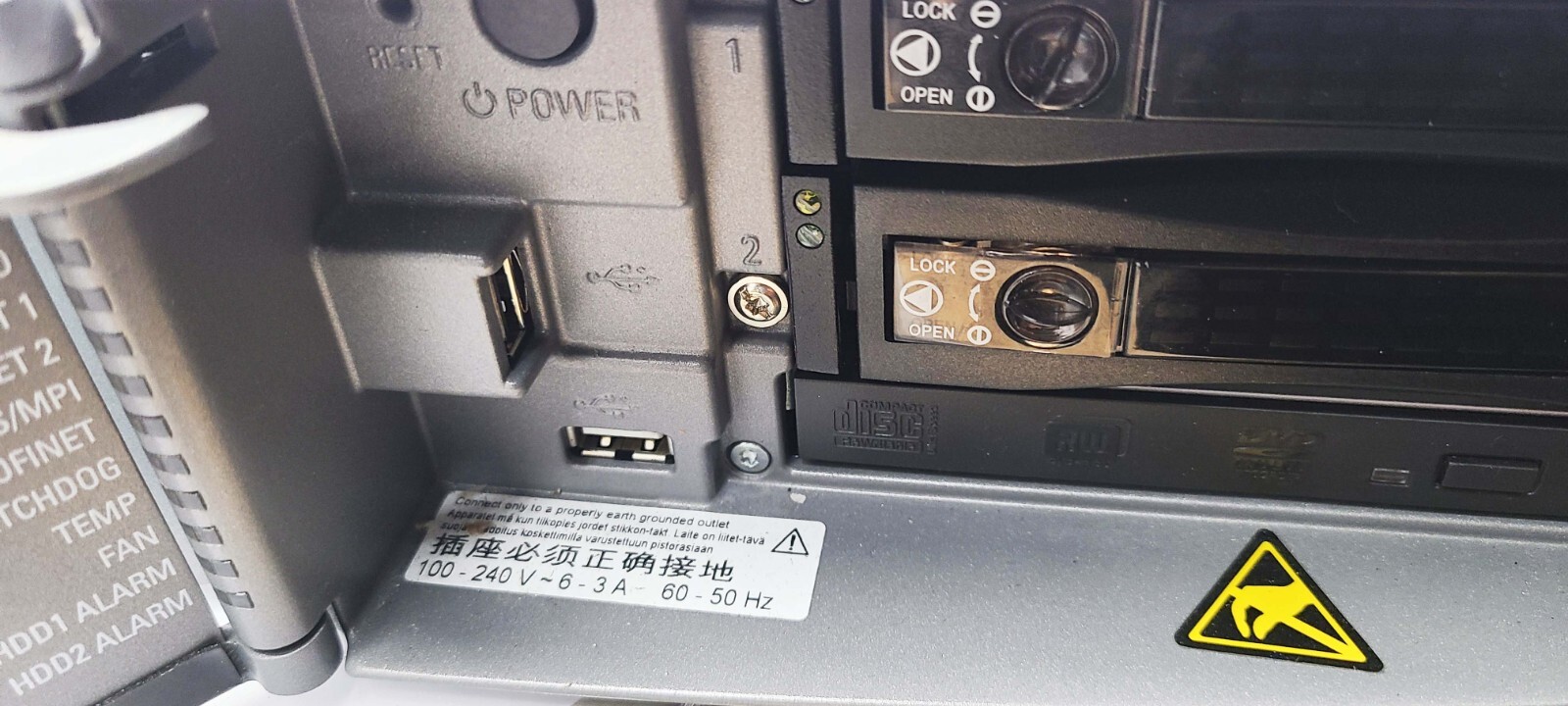 Siemens IPC647C 6ES7660-1AD31-1CA1 PCS 7 IND. Workstation