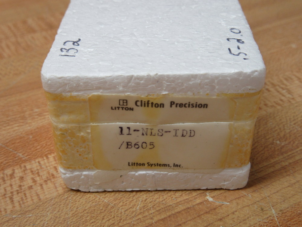 Clifton Precision 11-NLS-IDD/B605 Resolver 11NLSIDDB605 (Pack of 3)