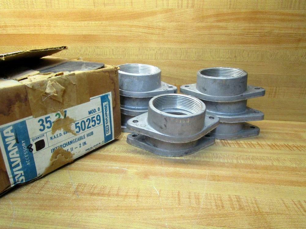 GTE SYLVANIA 35-37 2″ Interchangeable Hub 6849-50259 (Pack of 8)
