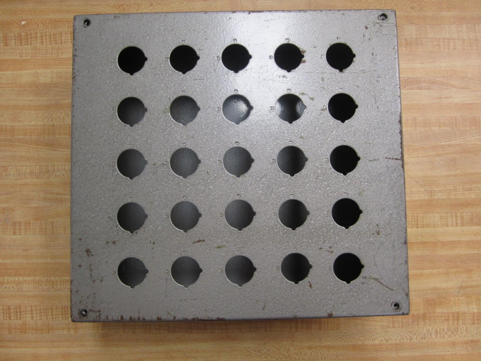 Part 14X13X5 Push Button Enclosure 2 Notch Holes