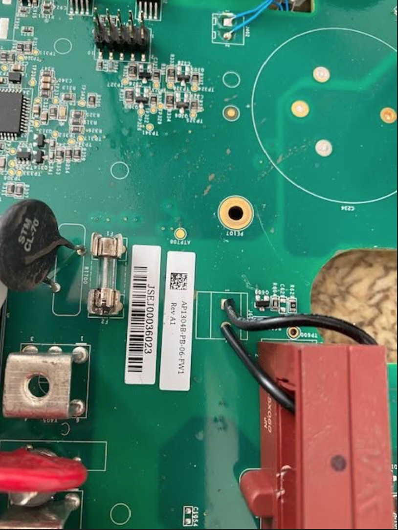 SolarEdge D1034BA Board AP1304B-PB-06-FW1