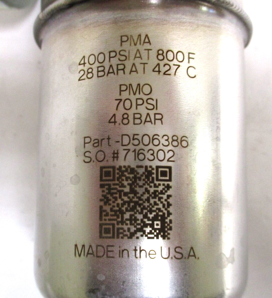 ARMSTRONG , SST STEAM TRAP , D506386 , MODEL: 2011, PMA 400 @ 800 F, MOP- 70 PSI