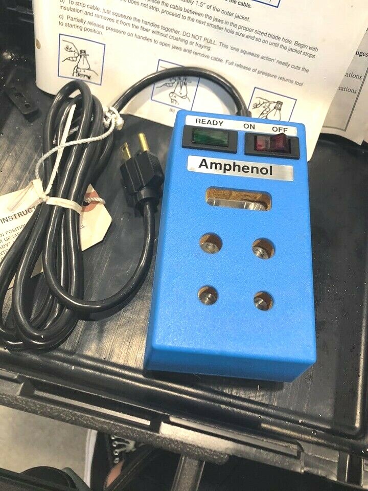 Amphenol Multi-port Curing Oven, Fiber Optics Products, Model 927-100-2084 W/CAS