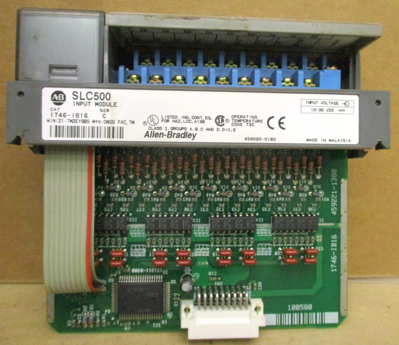 Allen-Bradley SLC 500 1746-P3 Ser A SLC 5/04 CPU 1747-L542 48666GN