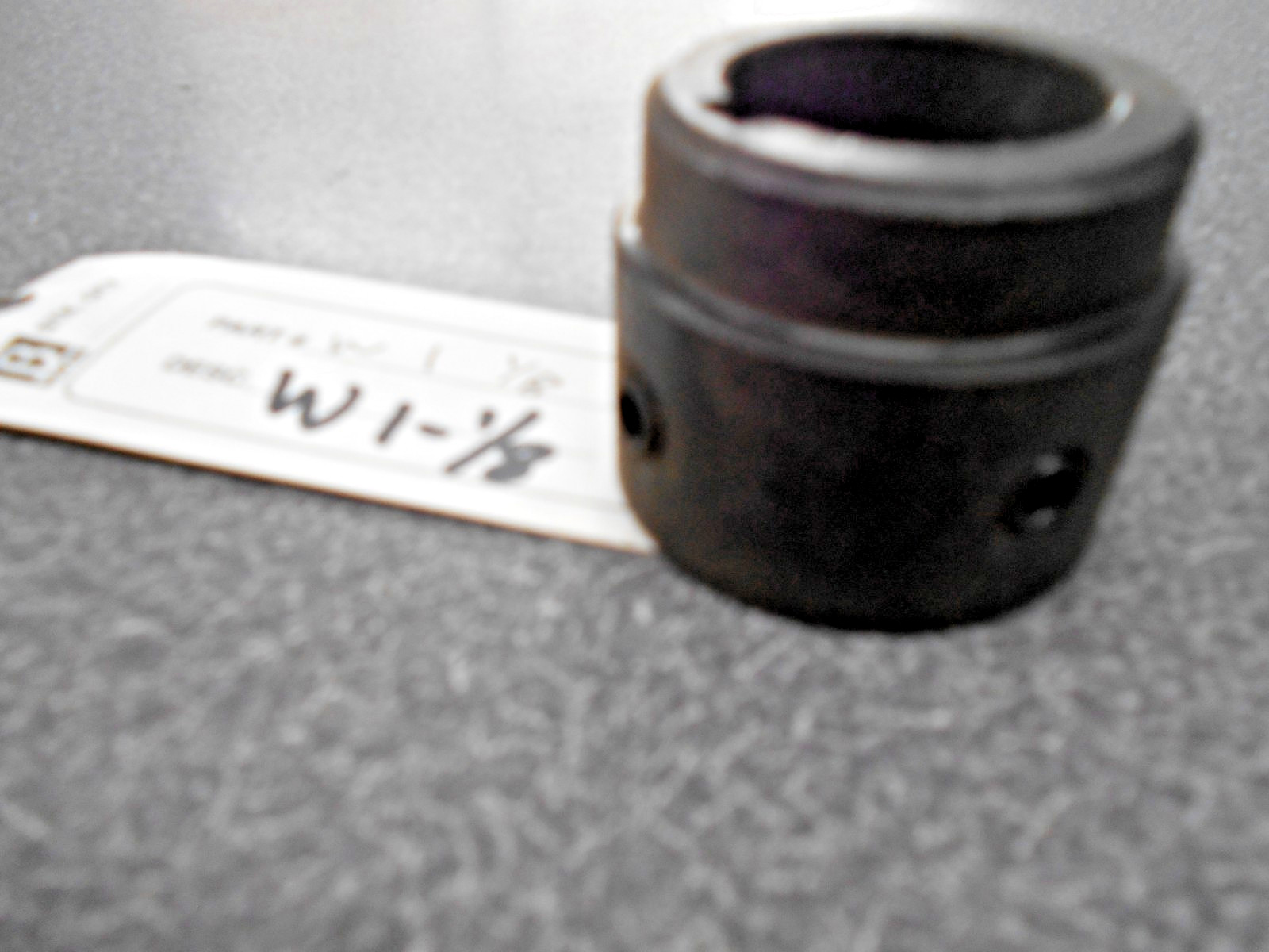 Weld-On Hub, Series W 1-1/8. Round Bore. Burns/Tisco. NOS!