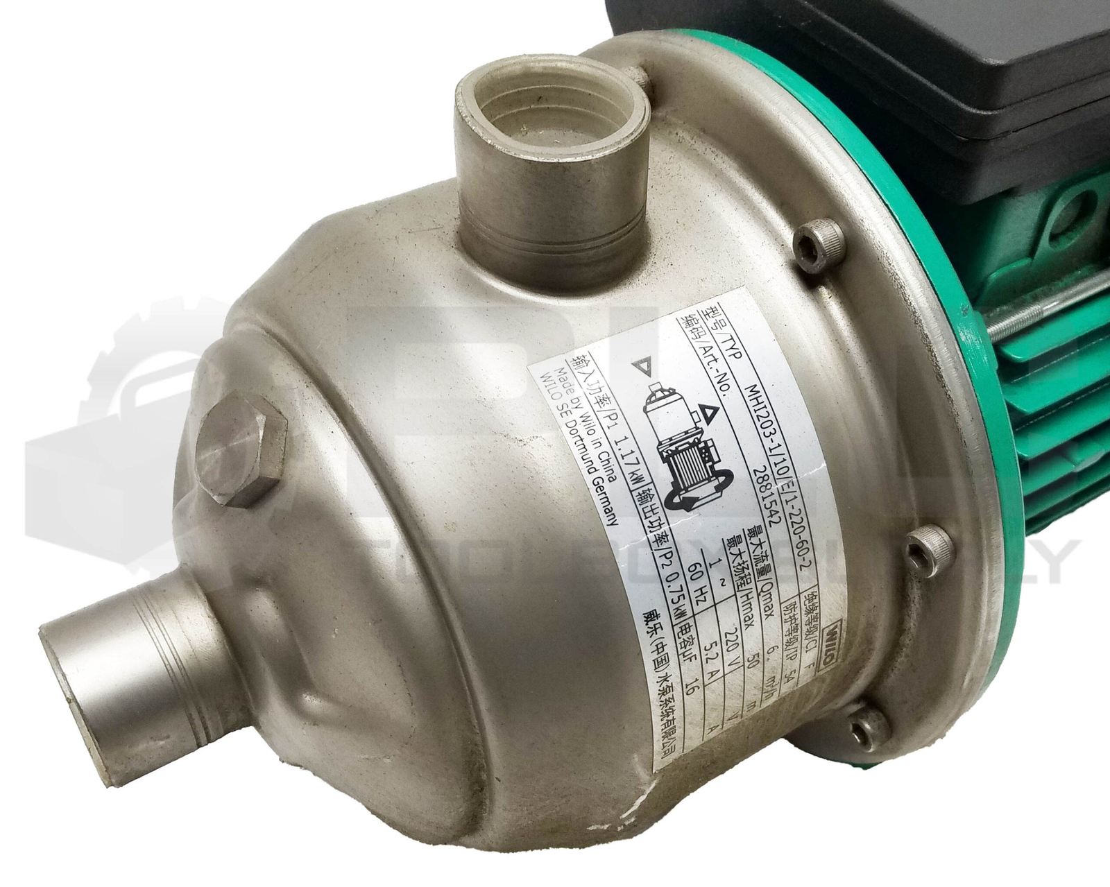 NEW WILO MHI203-1/10/E/1-220-60-2 PUMP 2881542
