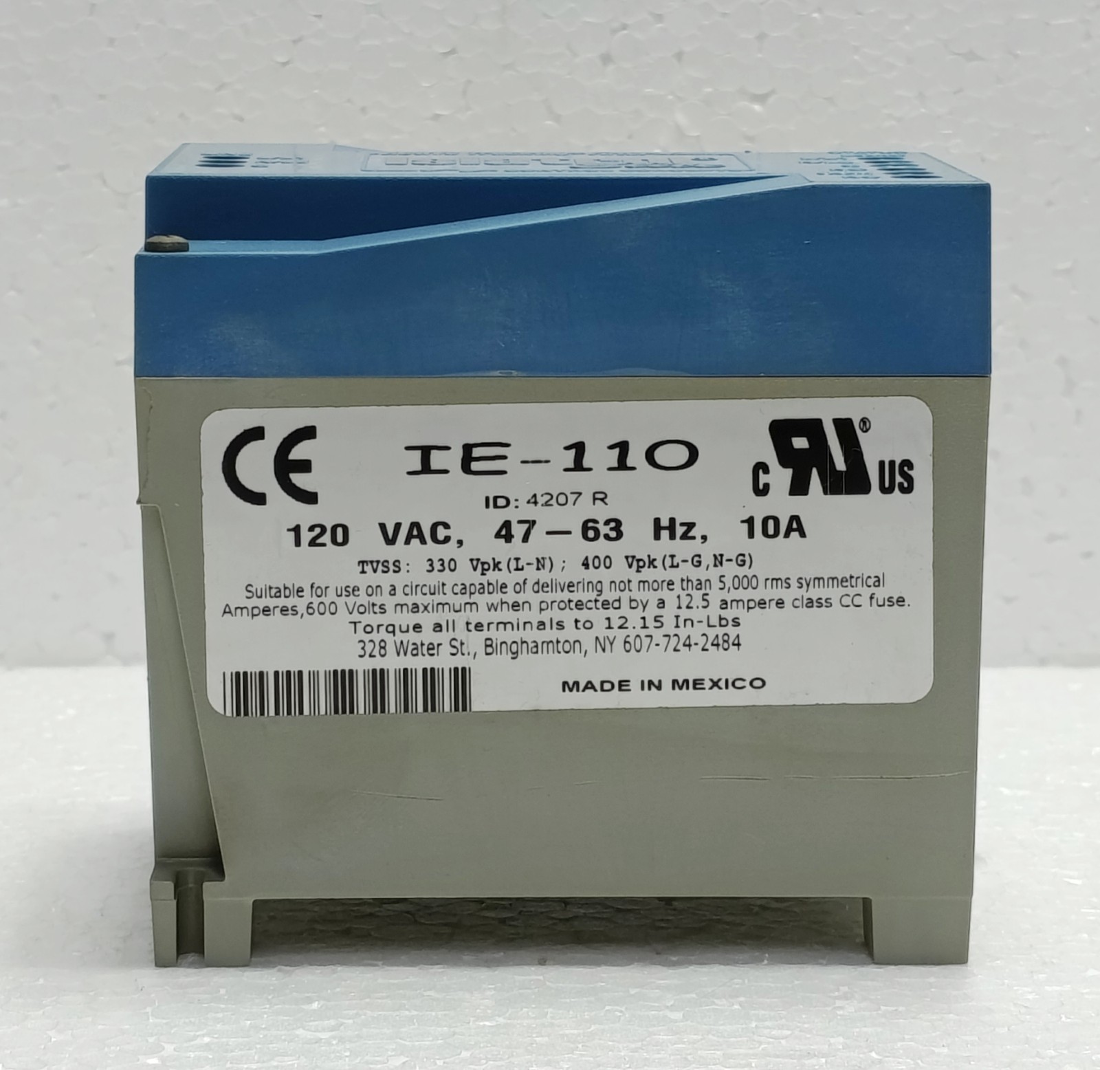 Islatrol Elite IE-110 Active Tracking Filter Control Concepts 120VAC 10A | New