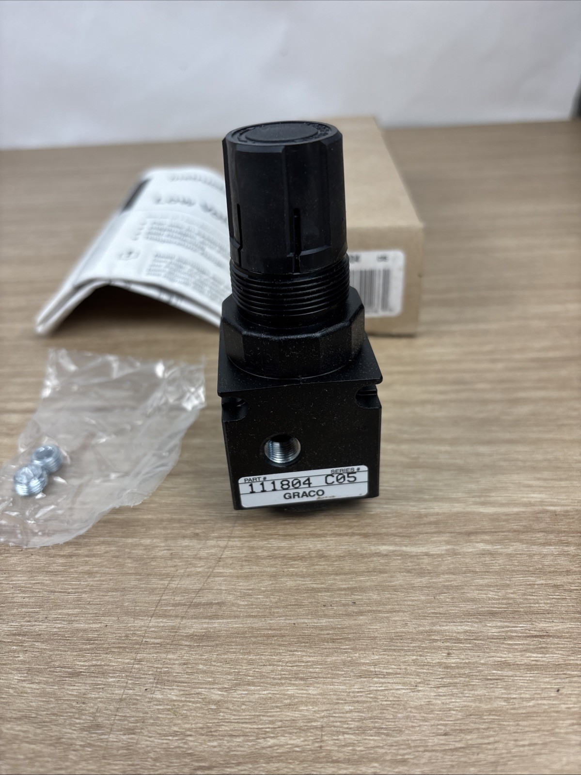 NEW GRACO 111804 FILTER AND REGULATOR KIT 0-125PSIG