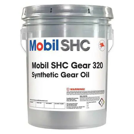Mobil 121325 Gear Oil, 5 Gal, Pail, Amber