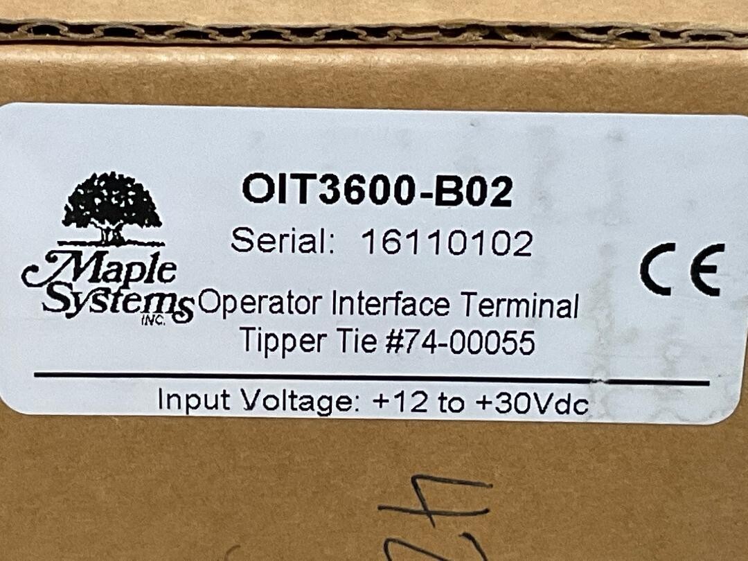 Maple Systems OIT3600-B02 NEW