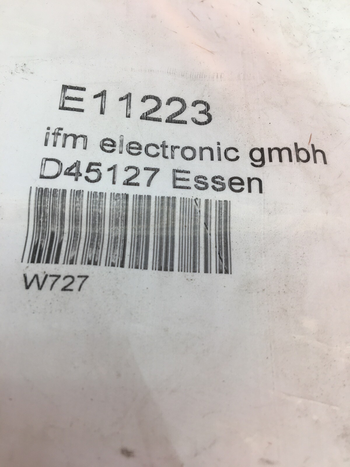 IFM E11223 FEMALE SENSOR CABLE 5M