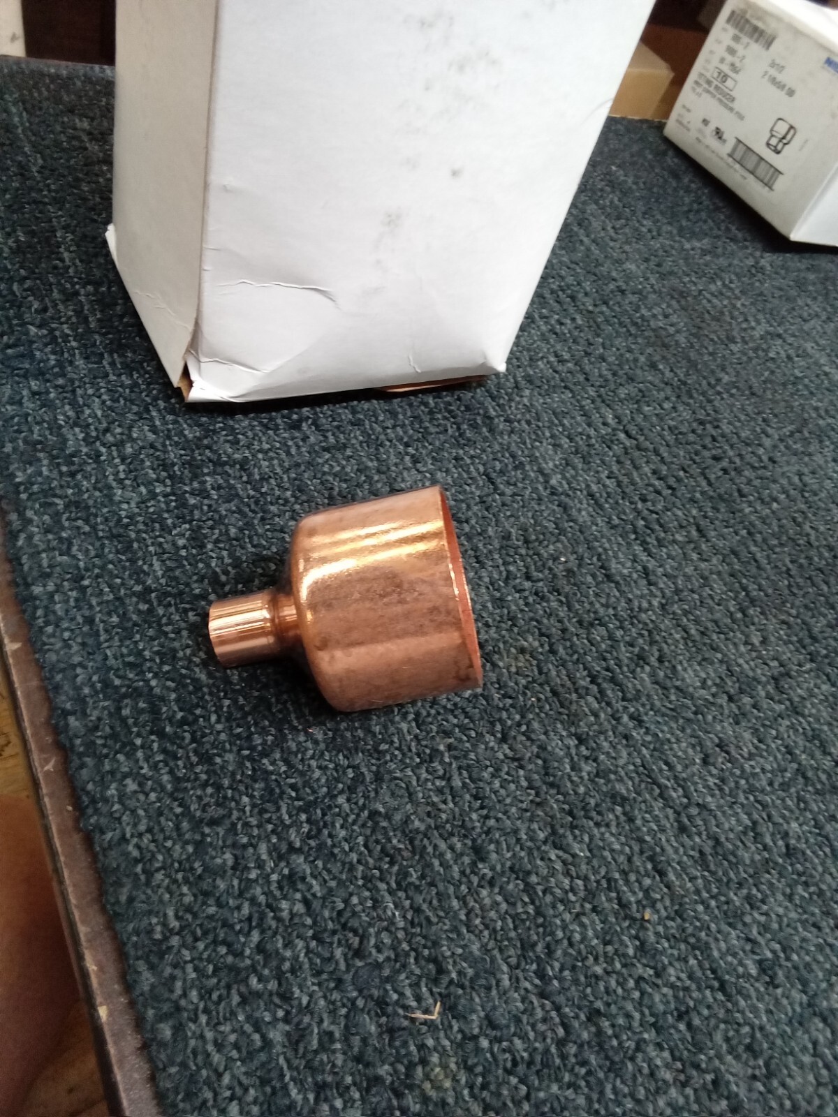 Lot of 10 Nibco Wrot Copper Reducer 2 x 1/2″ 600-2 9600-2 Ref. W-1364 1VLP1 New