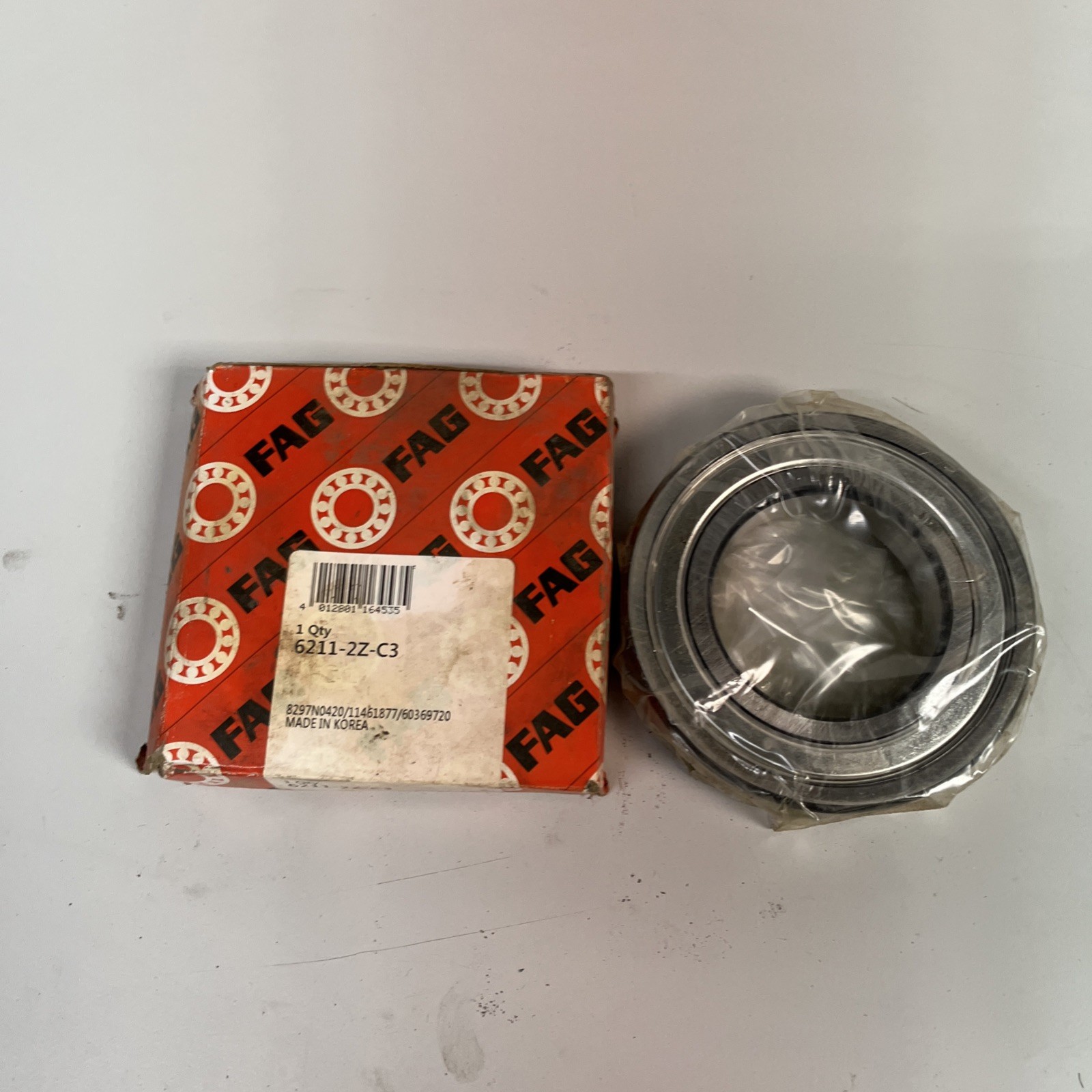 FAG (Schaeffler) 6211-2Z-C3 Deep Groove Ball Bearing