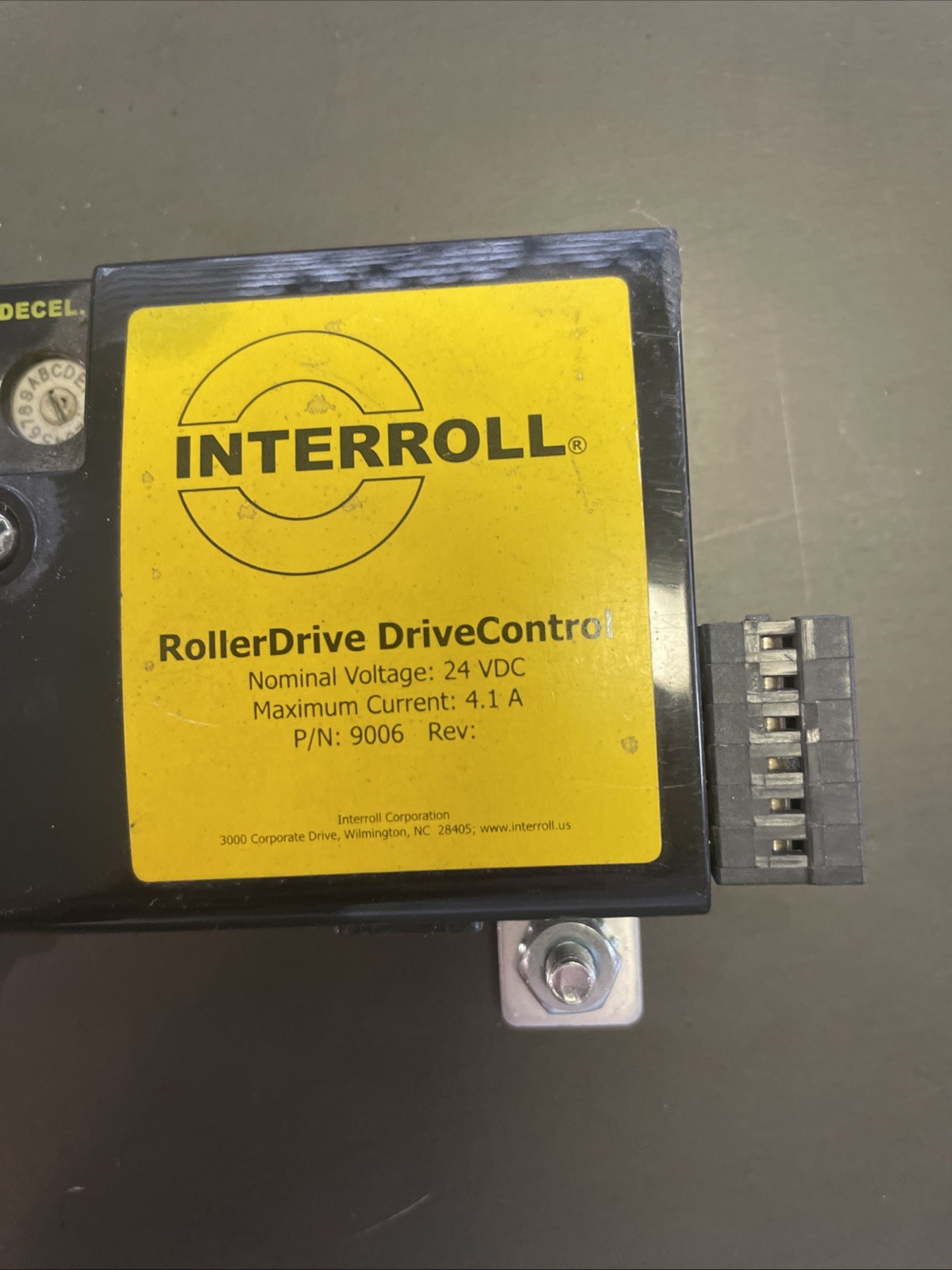 Interroll 9006 Hybrid Control for RollerDrive (M5C) WORKING GREAT