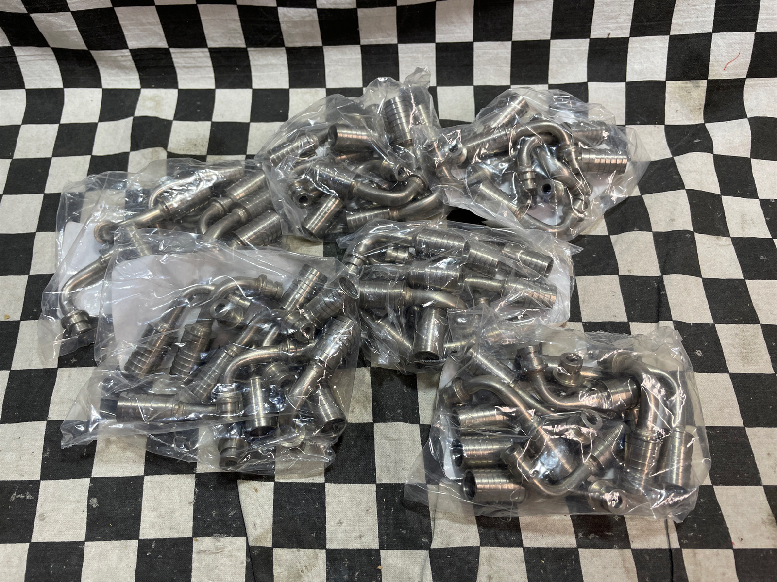 Fittings Inc 7093 WunderBar Inlet to 1/2″ Barb Elbow, LOT OF 58, SHIPSAMEDAY