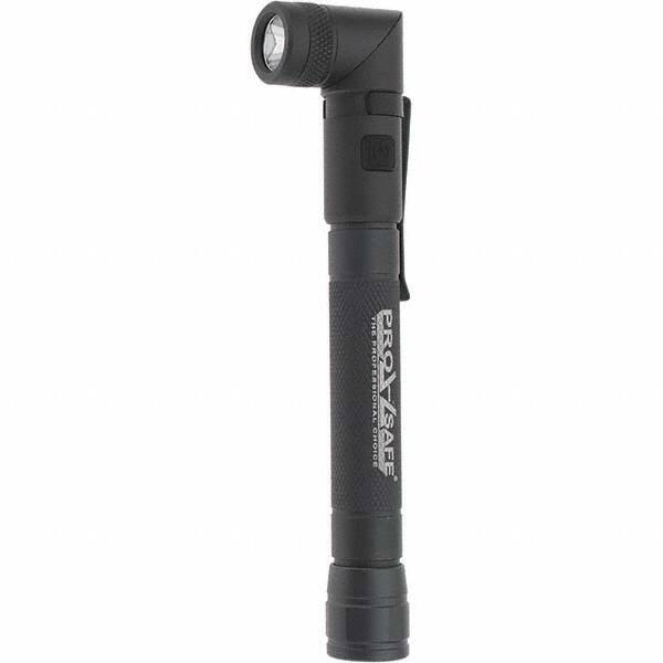 PRO-SAFE Tactical Aluminum Swivel-Head Mini LED Flashlight: IP54 Waterproof