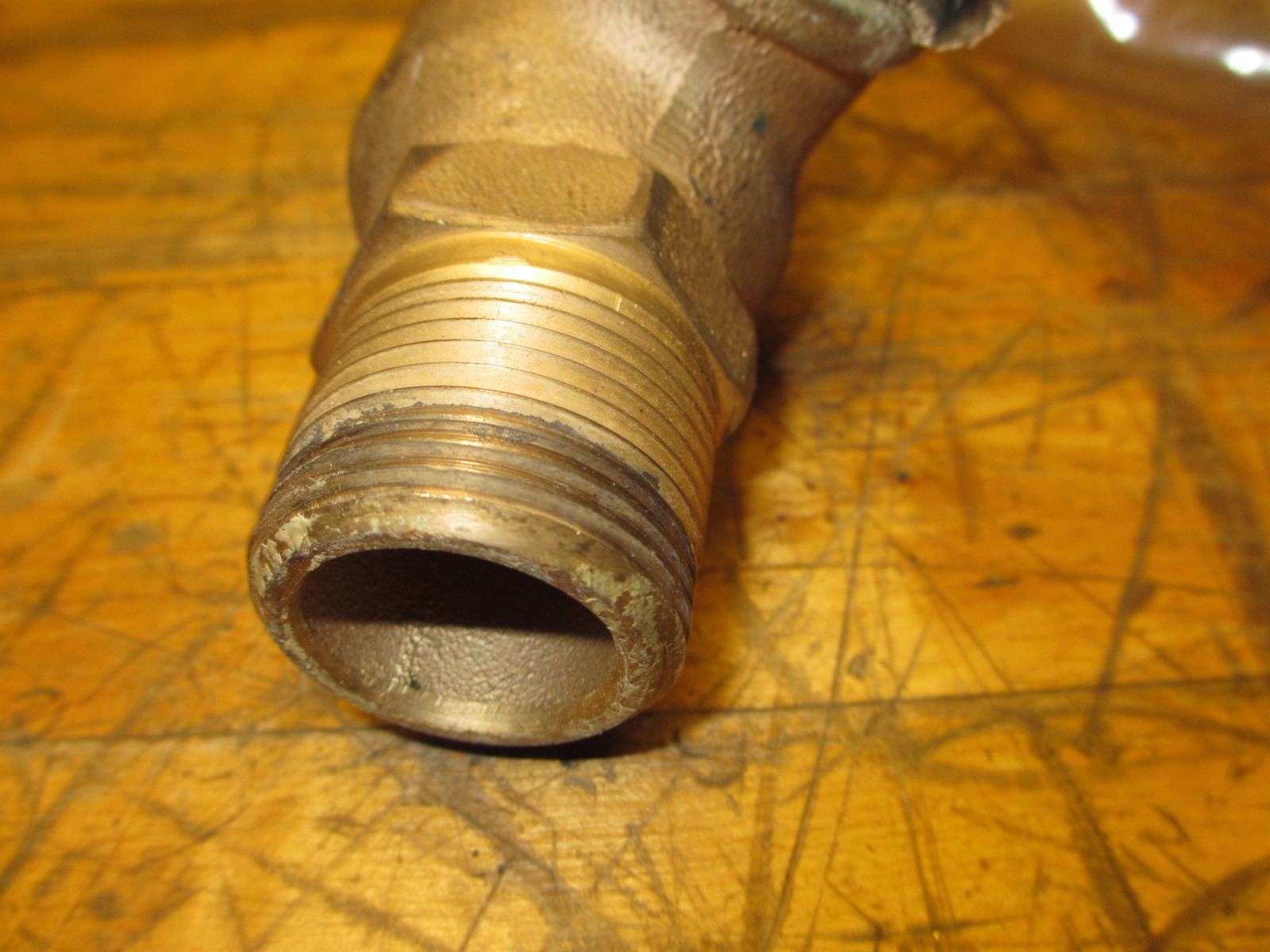 Farris 1420S Safety Relief Valve Set 140psig Brass