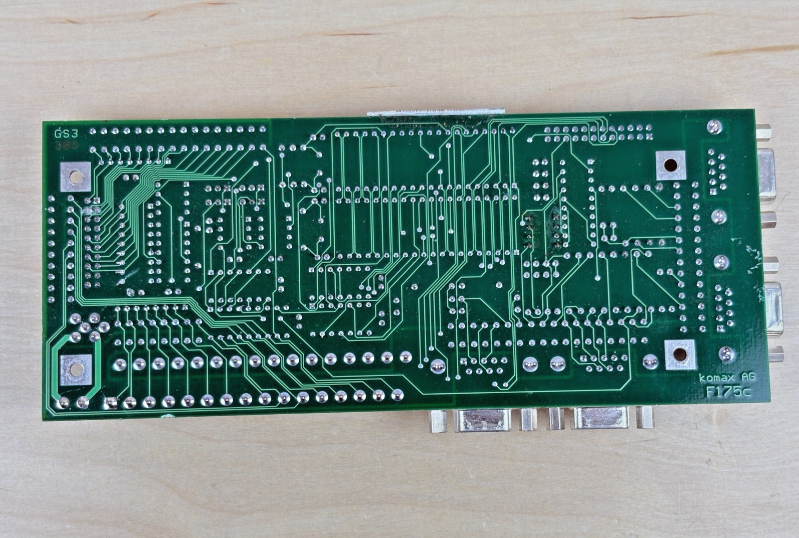 Komax AG F175C Circuit Board, 0024277/F177c