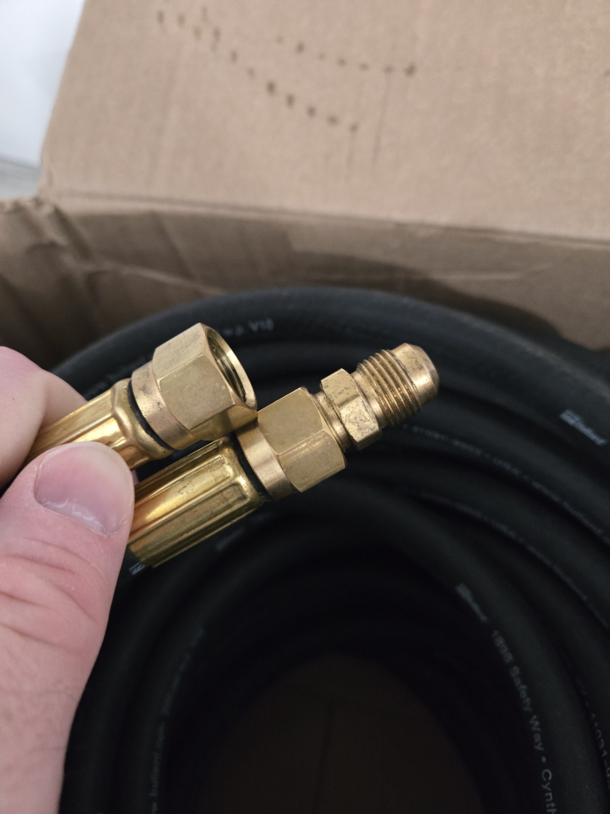 BULLARD AIR SUPPLY HOSE 100′ V10 V-10-100-EXT INTERCHANGE BLACK