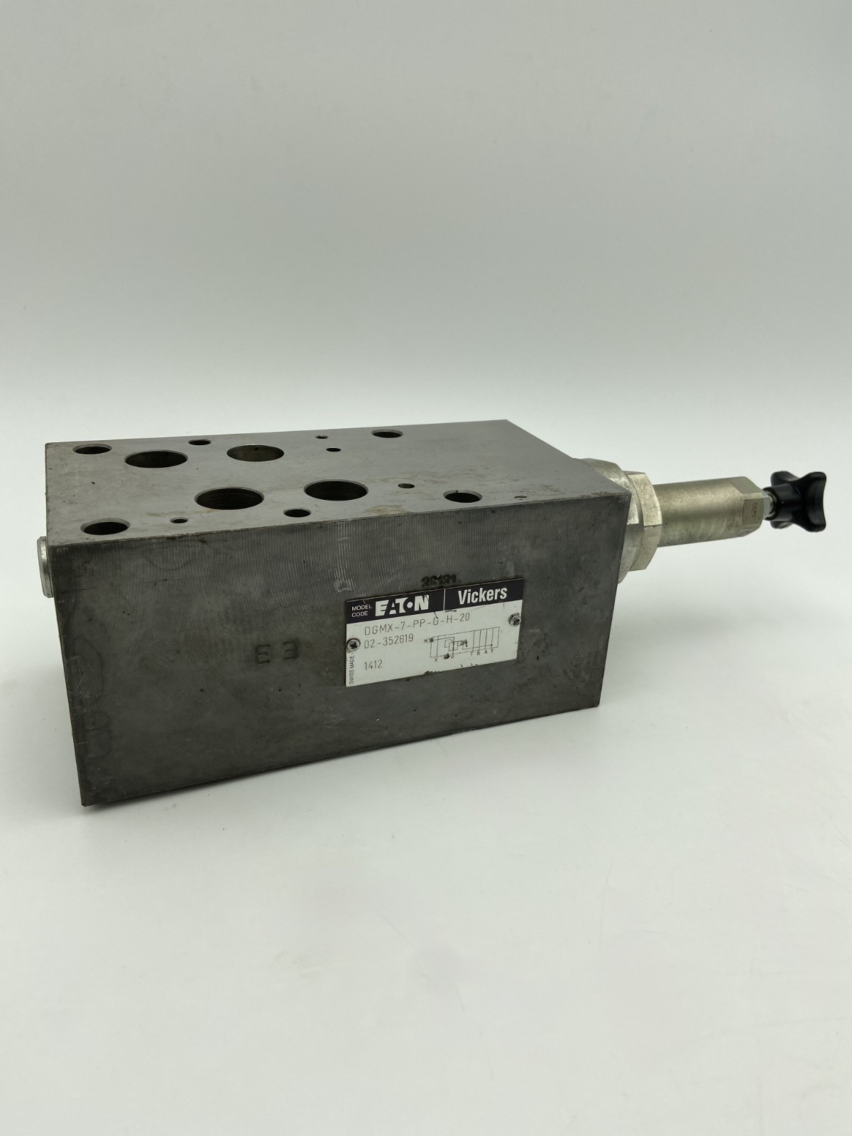 EATON | Vickers – Relief Valve – 02-352619, DGMX 7 PP G H 20 – Genuine-New
