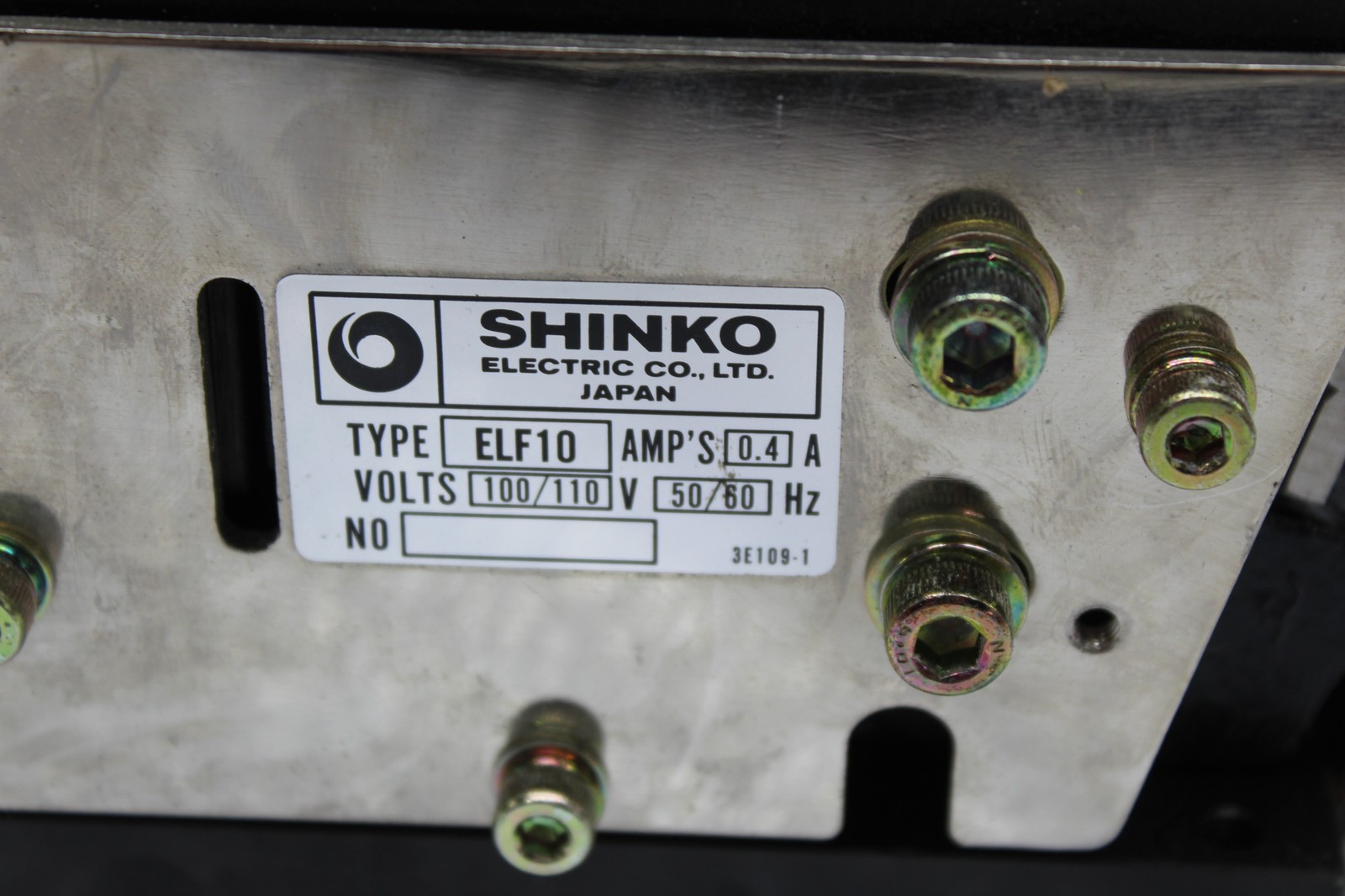 SHINKO ELECTRIC ELF10 VIBRATOR UNMP