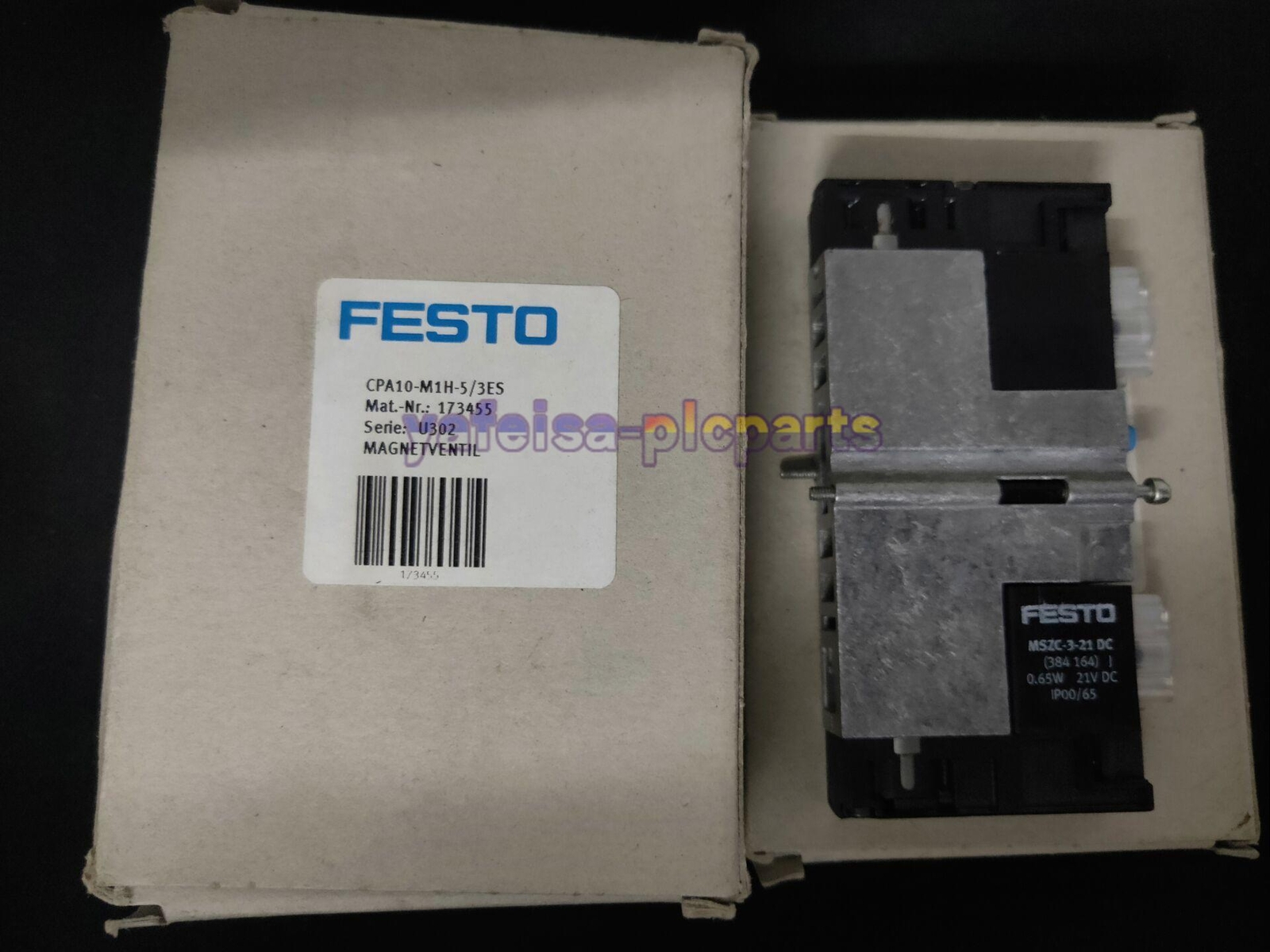 1PCS NEW FESTO CPA10-M1H-5/3-ES 173455 solenoid valve