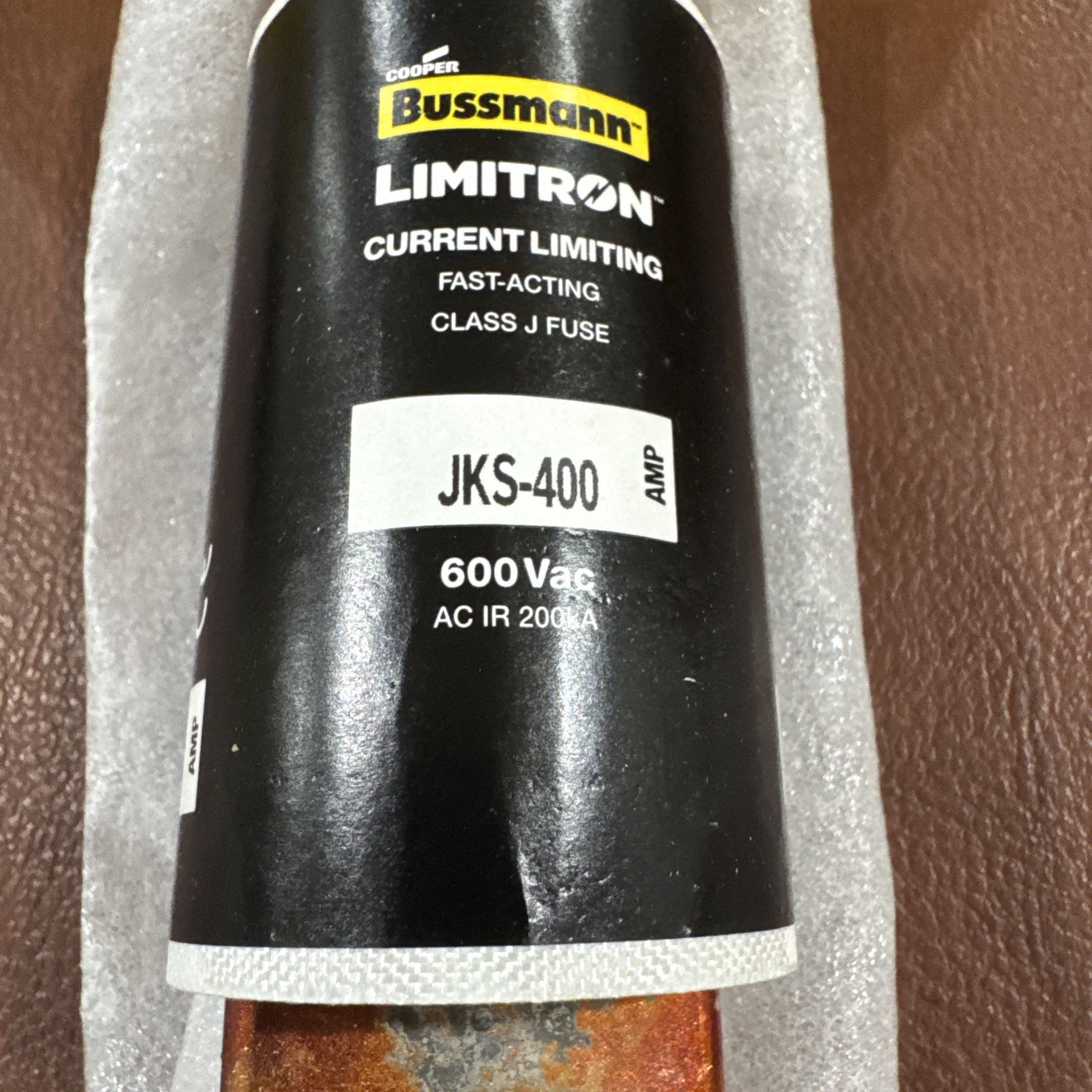 NEW OLD STOCK! COOPER BUSSMANN EATON 350A LIMITRON FAST ACTING FUSE JKS-400
