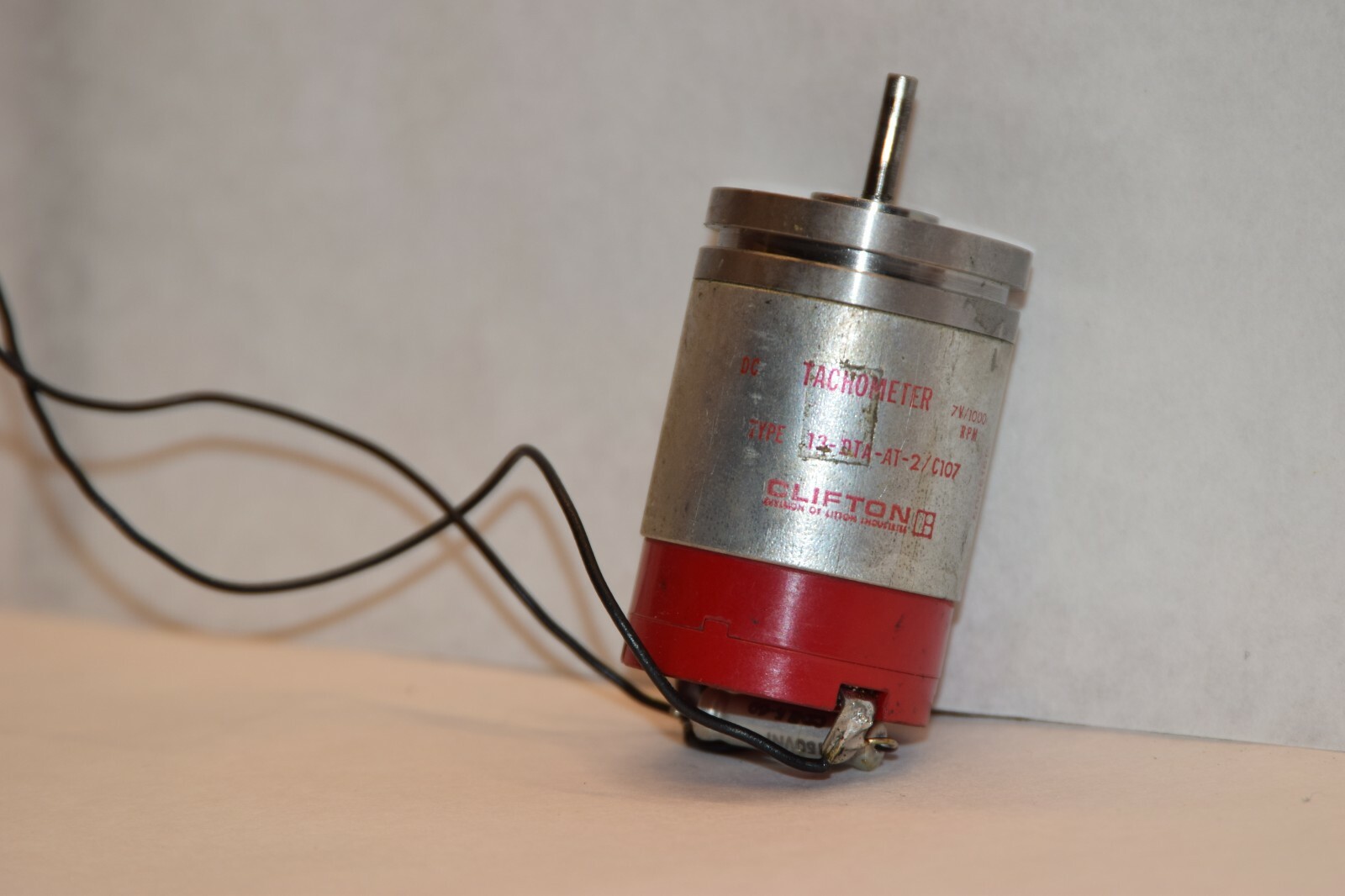 CLIFTON 13-DTA-AT-2/C107 13DTAAT2/C107 DC TACHOMETER