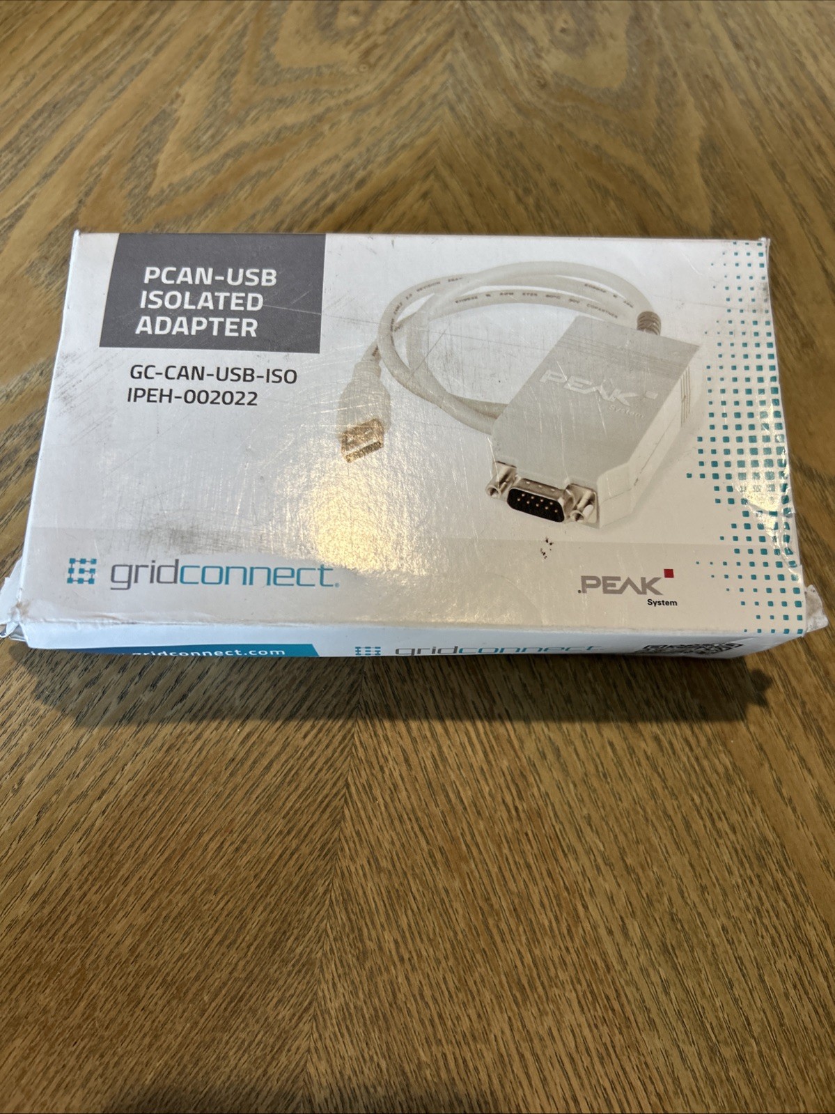 GRIDCONNECT/PEAK USB CAN ADAPTER ISOLATED GC-CAN-USB-ISO IPEH-002022