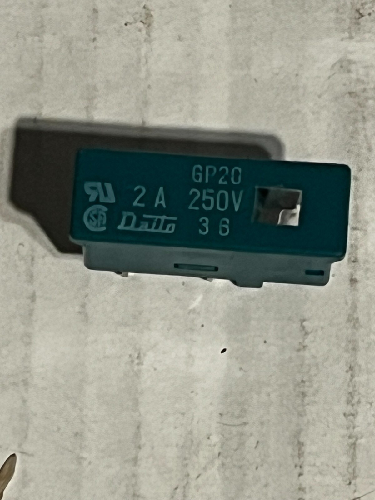 daito gp20 nos no packaging 2a 250v